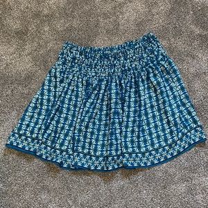 MAX STUDIO FLORAL SUMMER SKIRT SIZE UNMARKED M/L